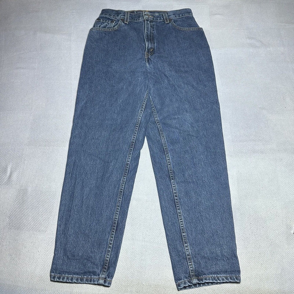 Vintage‎ Y2K Levi's 550 Relaxed Tapered Leg Denim Jeans USA Made Womens 10 Short